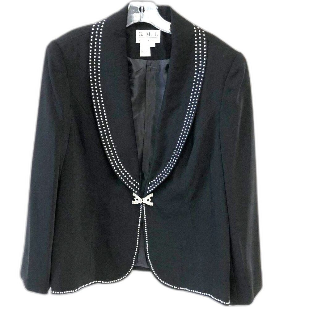 GMI Sequined Jacket - Size 16 - NWT - Picture 2 of 5